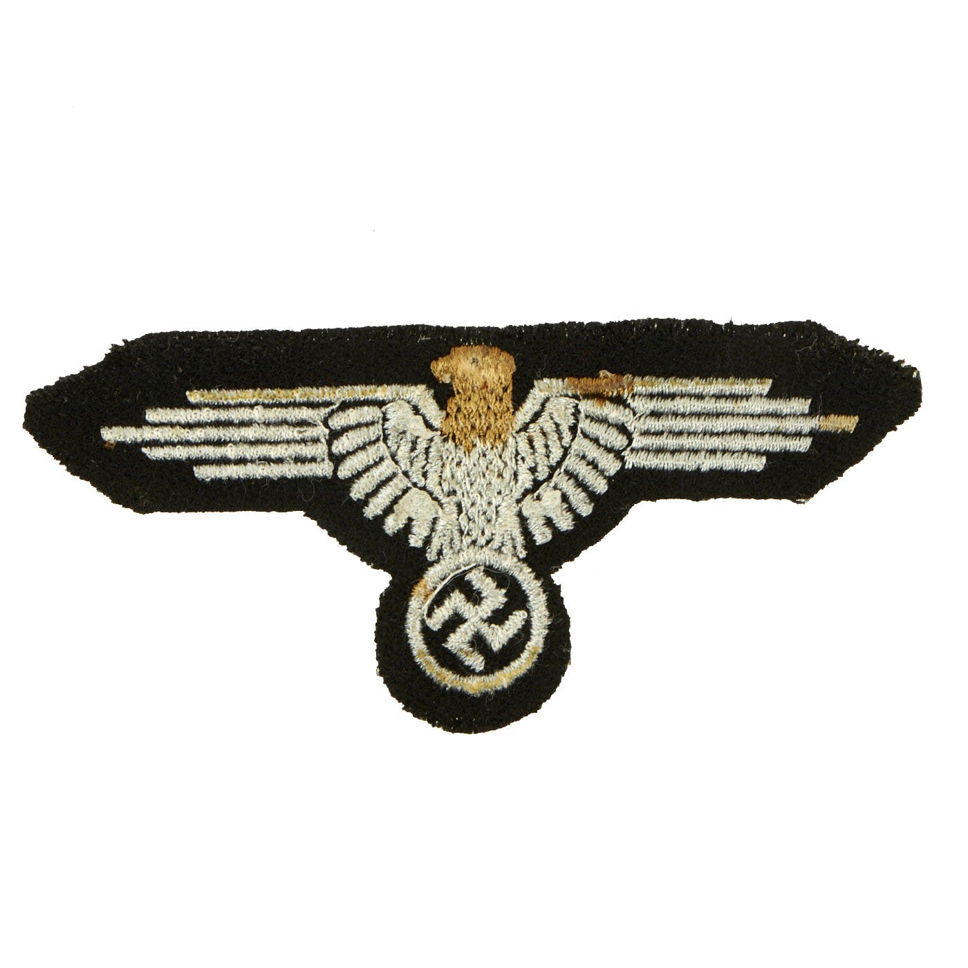 German WWII SS Skull & Eagle Flag - Reddick Militaria