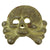 Original German WWII SS Embroidered Eagle with Two Panzer Skull Emblems - Schutzstaffel Original Items