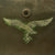 Original German WWII M42 Single Decal Luftwaffe Helmet with Post War Paint Removed - NS64 Original Items