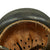 Original German WWII M42 Single Decal Luftwaffe Helmet with 58cm Liner & Chinstrap - hkp66 Original Items