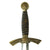 Original German WWII Early 1st Model Luftwaffe Dagger by TIGER with Chain & Belt Clip Original Items