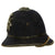 Original British Queen's Crown Rose Top Northampton Police “Blackout” Police Bobby Helmet - size 6 ½ Original Items