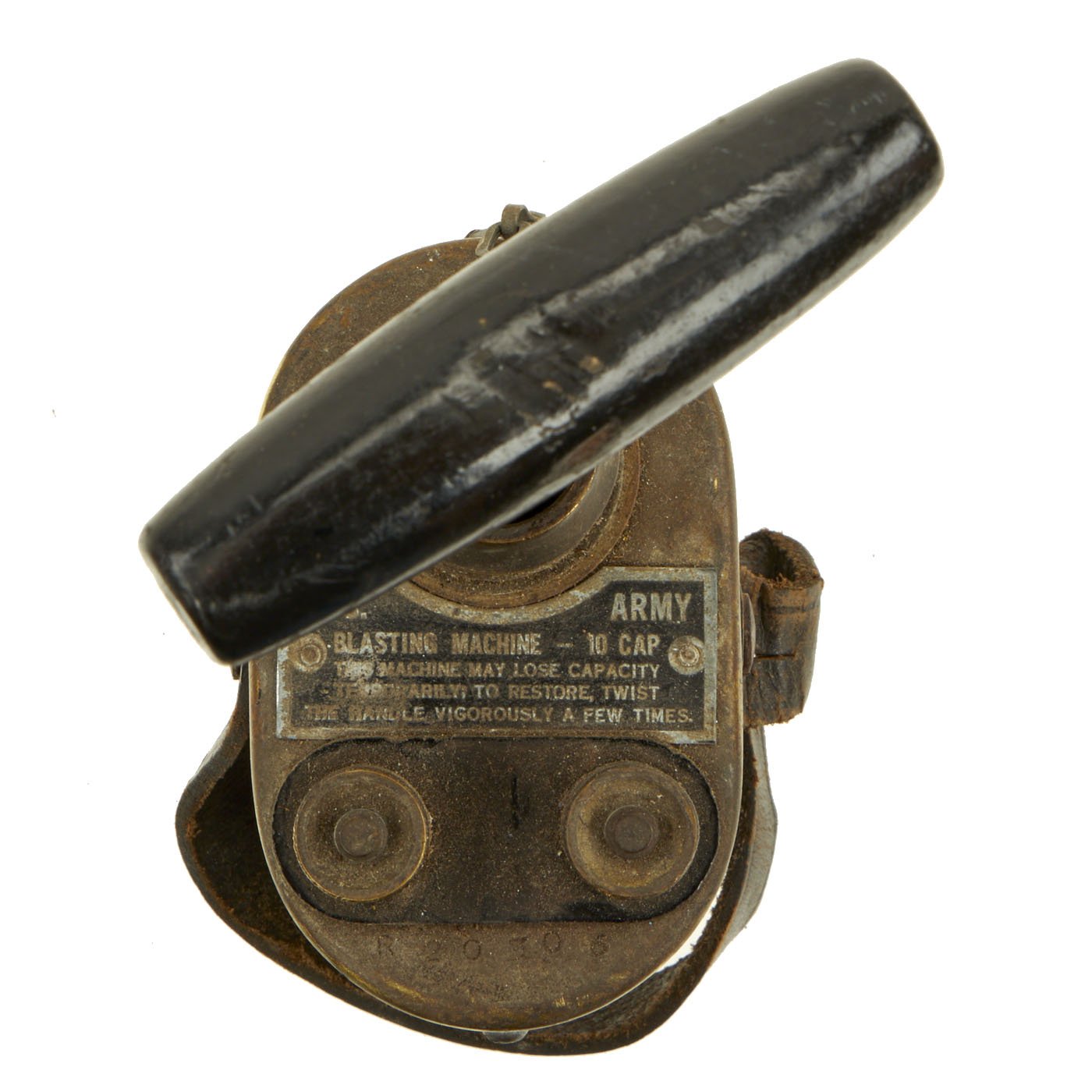 Original U.S. WWII D-Day Army 10 Cap Blasting Machine with Handle by F ...