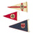 Original German WWII Set of Three Vehicle Pennant Flags - HJ Youth Organization, DDAC, and NSDAP Original Items