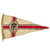 Original German WWII Set of Three Vehicle Pennant Flags - HJ Youth Organization, DDAC, and NSDAP Original Items