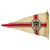 Original German WWII Set of Three Vehicle Pennant Flags - HJ Youth Organization, DDAC, and NSDAP Original Items