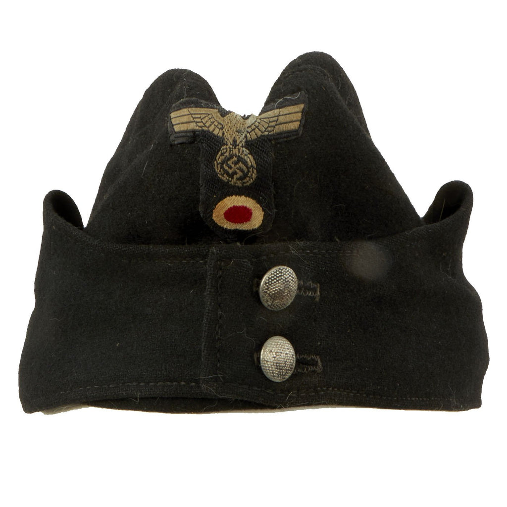Original German WWII Panzer EM-NCO M42 Feldmütze Overseas Field Cap Original Items