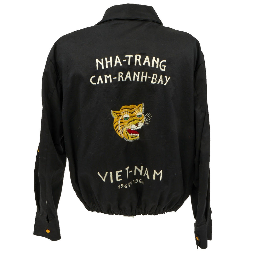 Original U.S. Vietnam War Custom Embroidered Tour Jacket Original Items