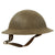 Original U.S. WWI M1917 Textured Paint Doughboy Helmet with SBR Gas Mask & Filter in Bag Original Items