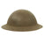 Original U.S. WWI M1917 Textured Paint Doughboy Helmet with SBR Gas Mask & Filter in Bag Original Items