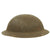 Original U.S. WWI M1917 Textured Paint Doughboy Helmet with SBR Gas Mask & Filter in Bag Original Items