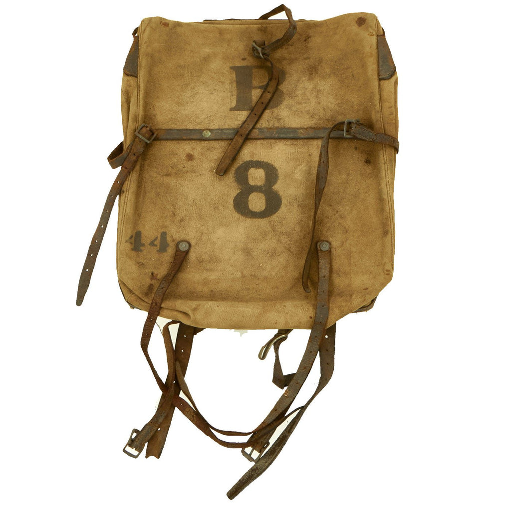 Origial U.S. Indian and Spanish-American War New York State Contract Merriam Knapsack Original Items