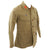 Original WWII Imperial Japanese Army Veterinary Service Private’s Uniform Tunic - dated 1942 Original Items