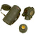 Original German Pre-WWII M30 2nd Model Size 3 Gas Mask with Filter, Canister, & Accessories - dated 1936 & 1937 Original Items