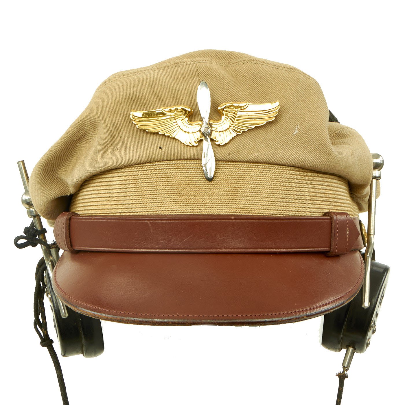 Seconda Guerra Mondiale Occhiali Pilota Aereo Cappello Pilota