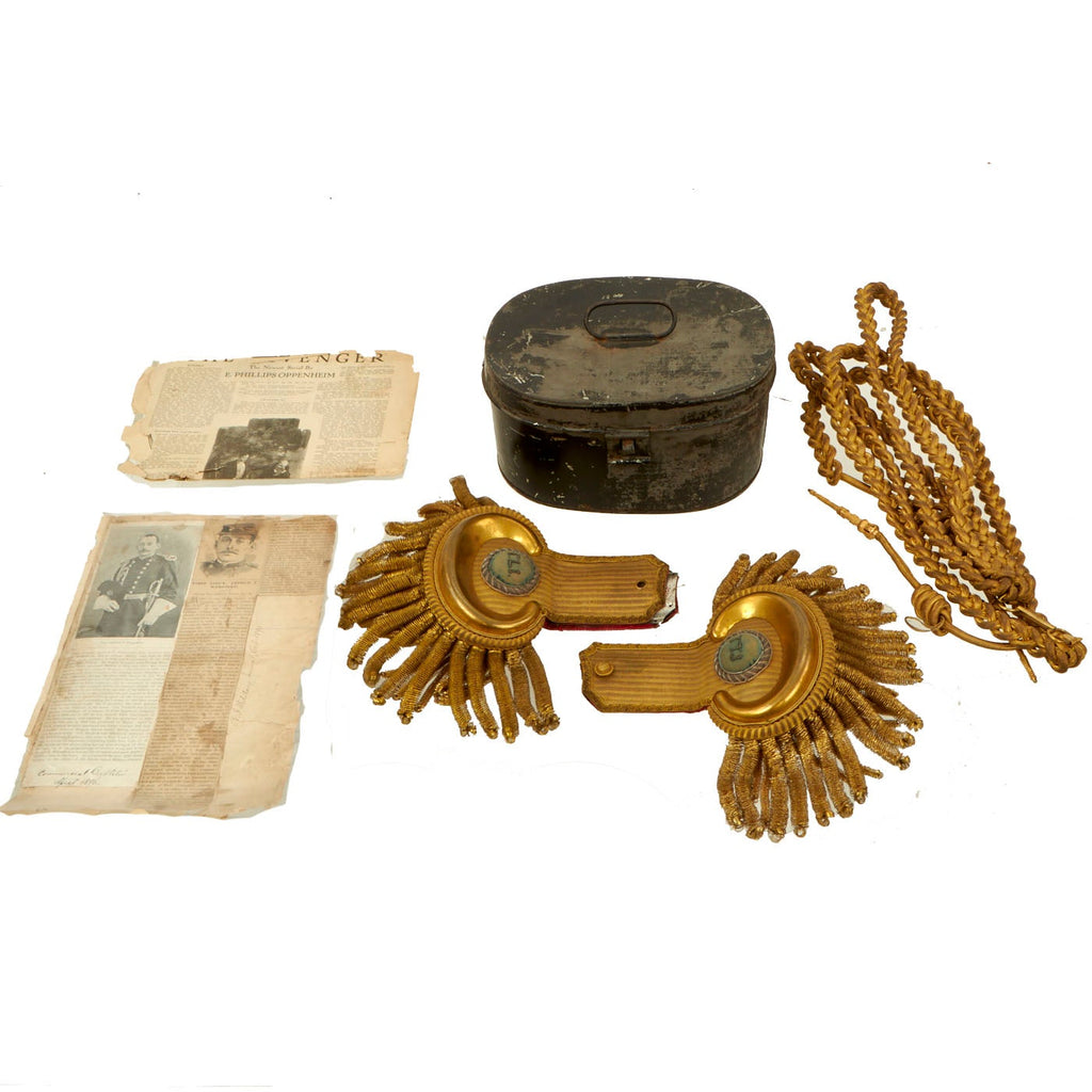 Original U.S. Spanish American War Grouping of Lieutenant Colonel Arthur V. Warfield - Assistant Adjutant General - Rhode Island Militia Original Items