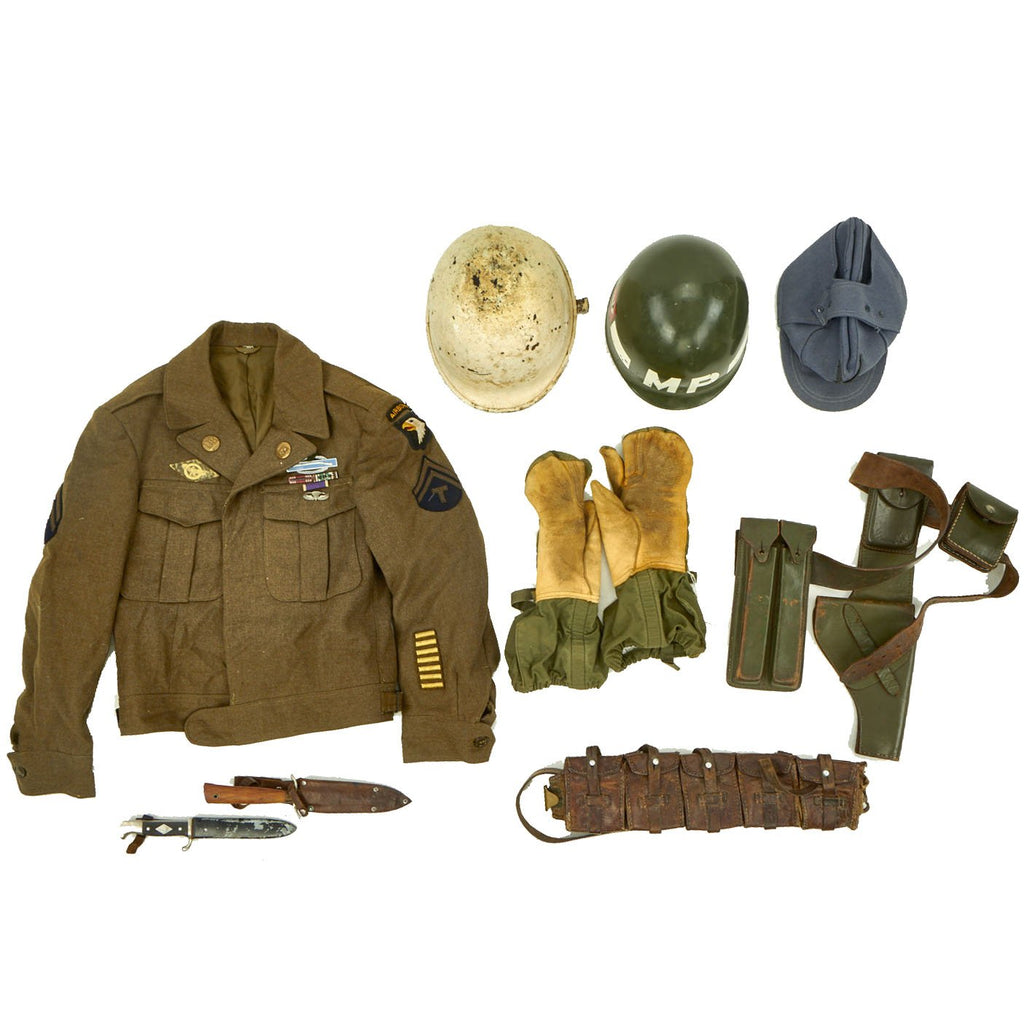 Original Collector's Set of Miscellaneous 19th & 20th Century Military Items - 10 Items Original Items