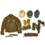 Original Collector's Set of Miscellaneous 19th & 20th Century Military Items - 10 Items Original Items