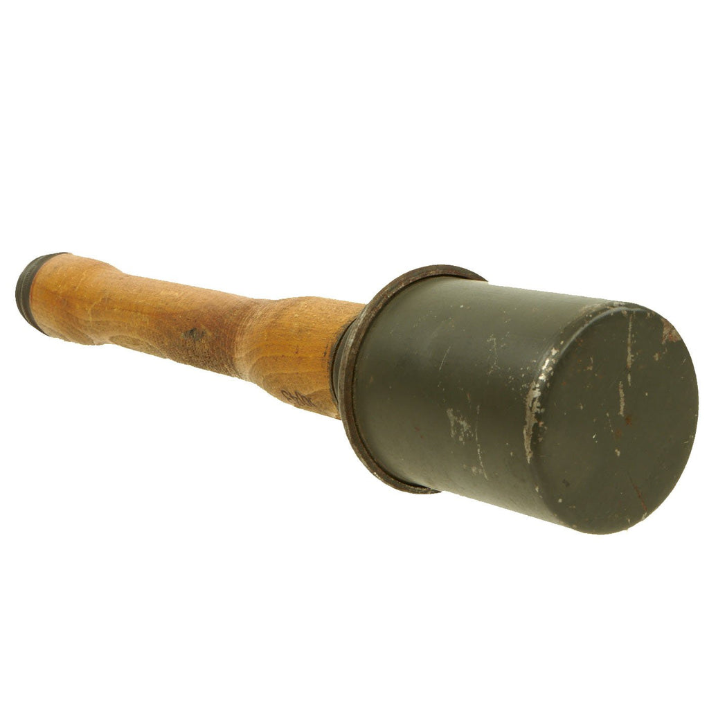Original German WWII 1943 dated M24 Stick Grenade by Friedrich Maurer Söhne with Pull Bead - Stielhandgranate Original Items