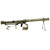 Original Spanish Inert 88.9mm Instalaza M65 Bazooka Anti-Tank Launcher with Canvas Face Shield Original Items