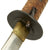 Original Late WWII Japanese Army Type 95 Wood "Pineapple" Handle NCO Katana - Matching Number 213566 Original Items