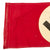 Original German WWII Large NSDAP Political National Pennant and Large NSDAP Flag Roundel - 2 Items Original Items