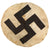 Original German WWII Large NSDAP Political National Pennant and Large NSDAP Flag Roundel - 2 Items Original Items