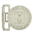 Original German WWII Red Cross DRK Aluminum Officer's Brocade Belt Buckle Original Items