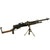 Original British WWI Hotchkiss .303 Portative Display Light Machine Gun with Tripod & Shoulder Stock Original Items