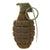 Original U.S. WWII Inert MkII Pineapple Fragmentation Grenade with Yellow Ring Original Items