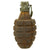 Original U.S. WWII Inert MkII Pineapple Fragmentation Grenade with Yellow Ring Original Items
