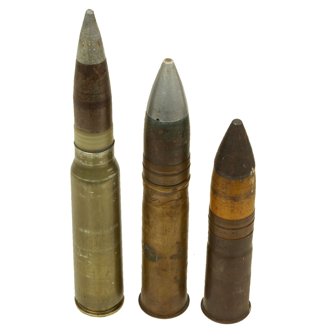 Original WWII Artillery Shell Collection - 15 Pieces – International ...