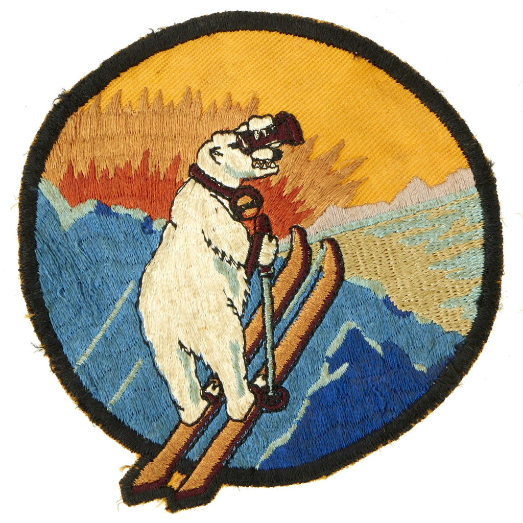 Original U.S. WWII 1st Arctic Search and Rescue Squadron Patch USAAF Original Items