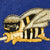 Original U.S. 1946 Navy Construction Battalion German Made Occupation Bullion Embroidered Seabees Uniform Patch Original Items