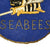 Original U.S. 1946 Navy Construction Battalion German Made Occupation Bullion Embroidered Seabees Uniform Patch Original Items
