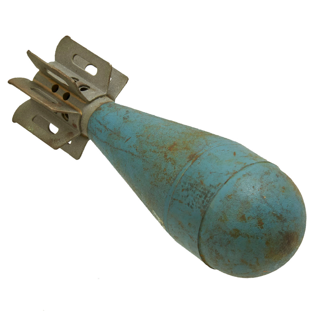 Original U.S. WWII Era M69 Dummy / Training Practice (TP) Round for the M2 & M19 60mm Mortar Systems - Inert Original Items