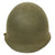 Original U.S. WWII 1945 M1 McCord Rear Seam Swivel Bale Helmet with Westinghouse Liner and 1953 USMC Cover Original Items