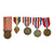 Original French WWI WWII Medal and Badge Collection - 79 Pieces Original Items