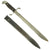 Original Argentine Model 1909 Artillery Short Sword with Scabbard - Intact Crest Original Items