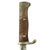 Original German WWI M1898 Long GEW 98 Peruvian Contract Bayonet with Leather Scabbard - c.1909 Original Items