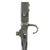 Original Japanese WWII Type 44 Cavalry Carbine 1st Pattern Folding Bayonet & Nose Cap with Screws Original Items
