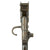 Original Japanese WWII Type 44 Cavalry Carbine 1st Pattern Folding Bayonet & Nose Cap with Screws Original Items