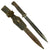 Original German WWII 98k 1941 dated Bayonet by E. & F. Hörster with Scabbard & Frog  - Matching Serial 81 k Original Items