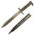 Original Lot of Bayonets with Scabbards - Various Countries - Set of 4 Original Items
