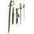 Original Lot of Bayonets with Scabbards - Various Countries 3 Original Items