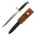 Original Lot of Bayonets with Scabbards - Various Countries 5 Original Items