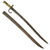 Original Lot of Bayonets with Scabbards - Various Countries 6 Original Items