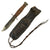 Original 19th & 20th Century Lot of 4 Miscellaneous Military Edged Weapons with Scabbards - Various Countries Original Items