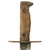 Original U.S. WWI Model 1917 Bolo Knife by Plumb Philadelphia with Damaged Canvas Scabbard - dated 1918 Original Items