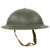 Original WWII U.S. Navy M1917A1 Kelly Helmet made from Canadian Brodie Shell dated 1942 Original Items